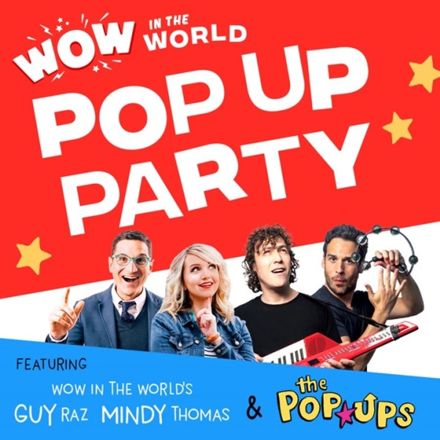 pop up party graphic