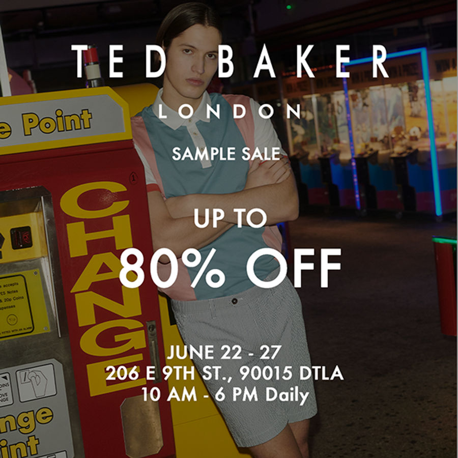 Ted Baker Sample Sale LA Fashion District