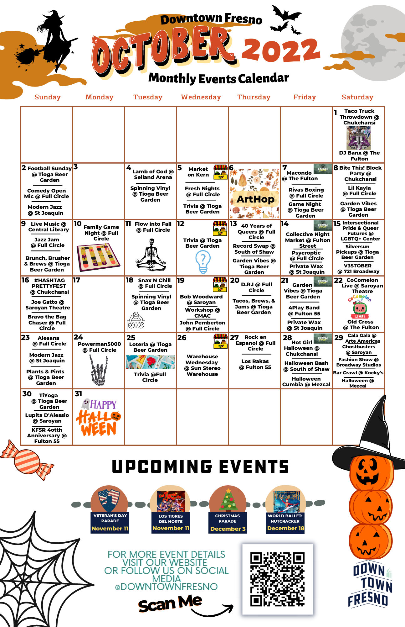 Download the October Events Calendar Here!