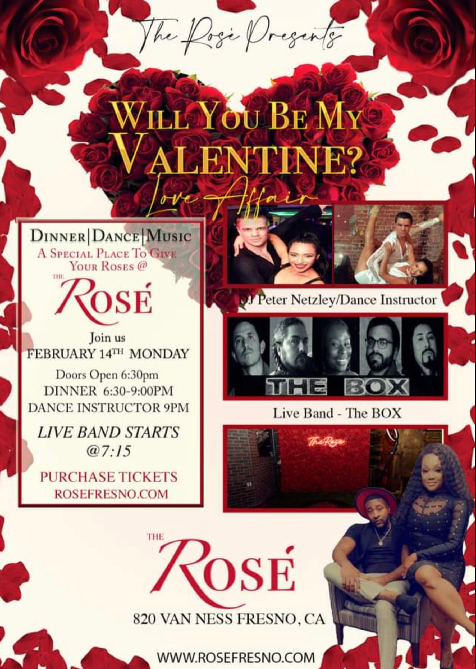 Will You Be My Valentine Love Affair Downtown Fresno