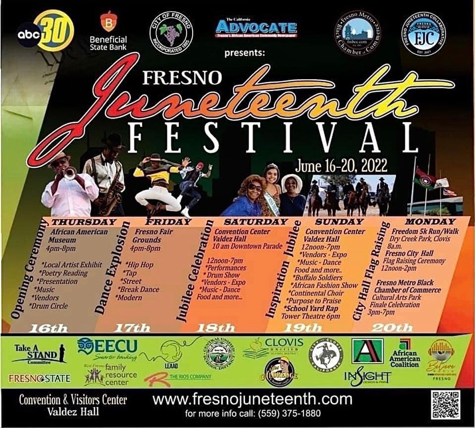 Festival Jubilee Celebration Downtown Fresno