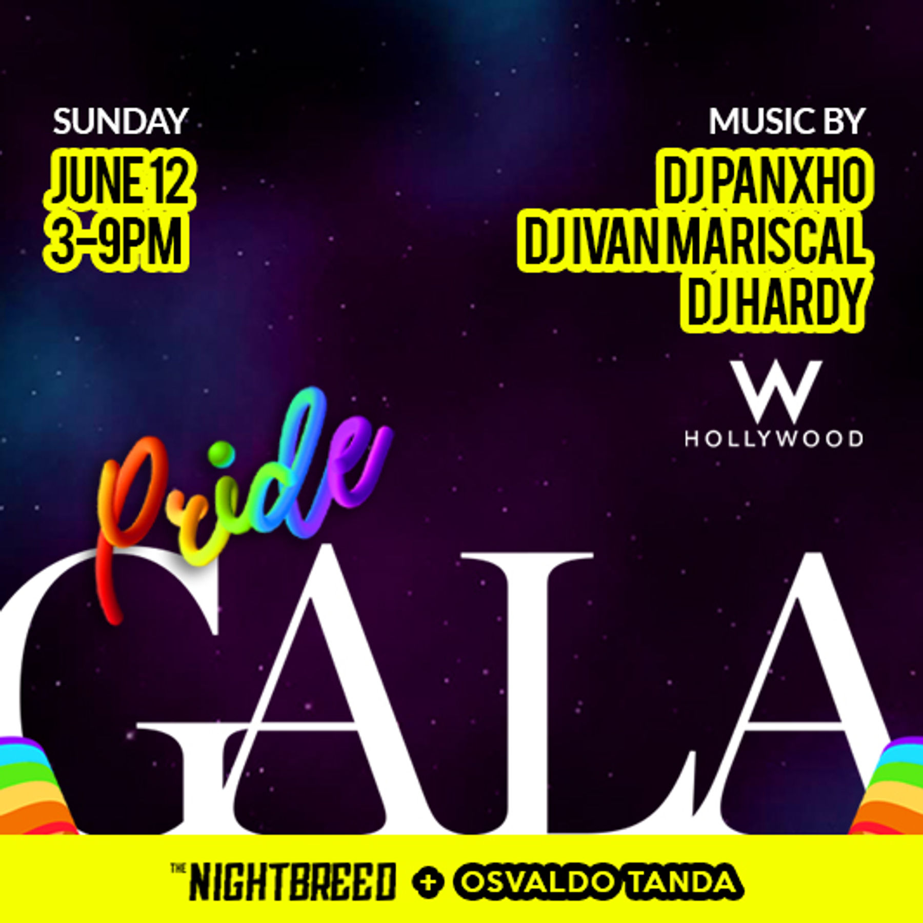 Gala Rooftop Party Hollywood Pride 2022