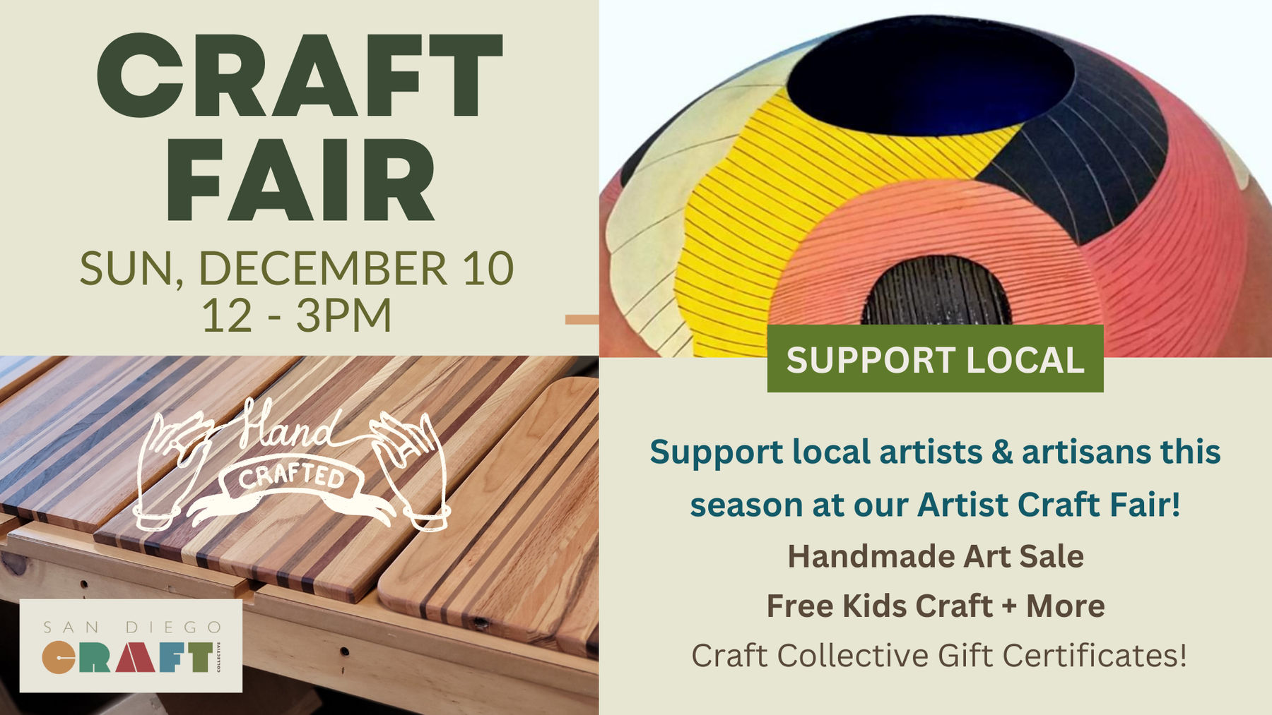 Craft Station - Make It and Take It Home!, Events