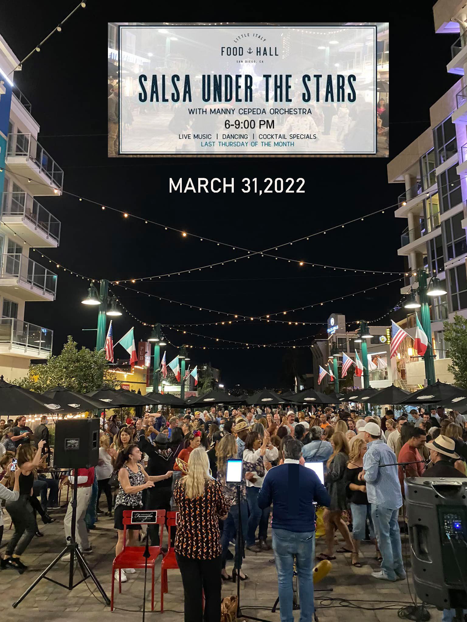 Salsa Under the Stars / Little Italy San Diego