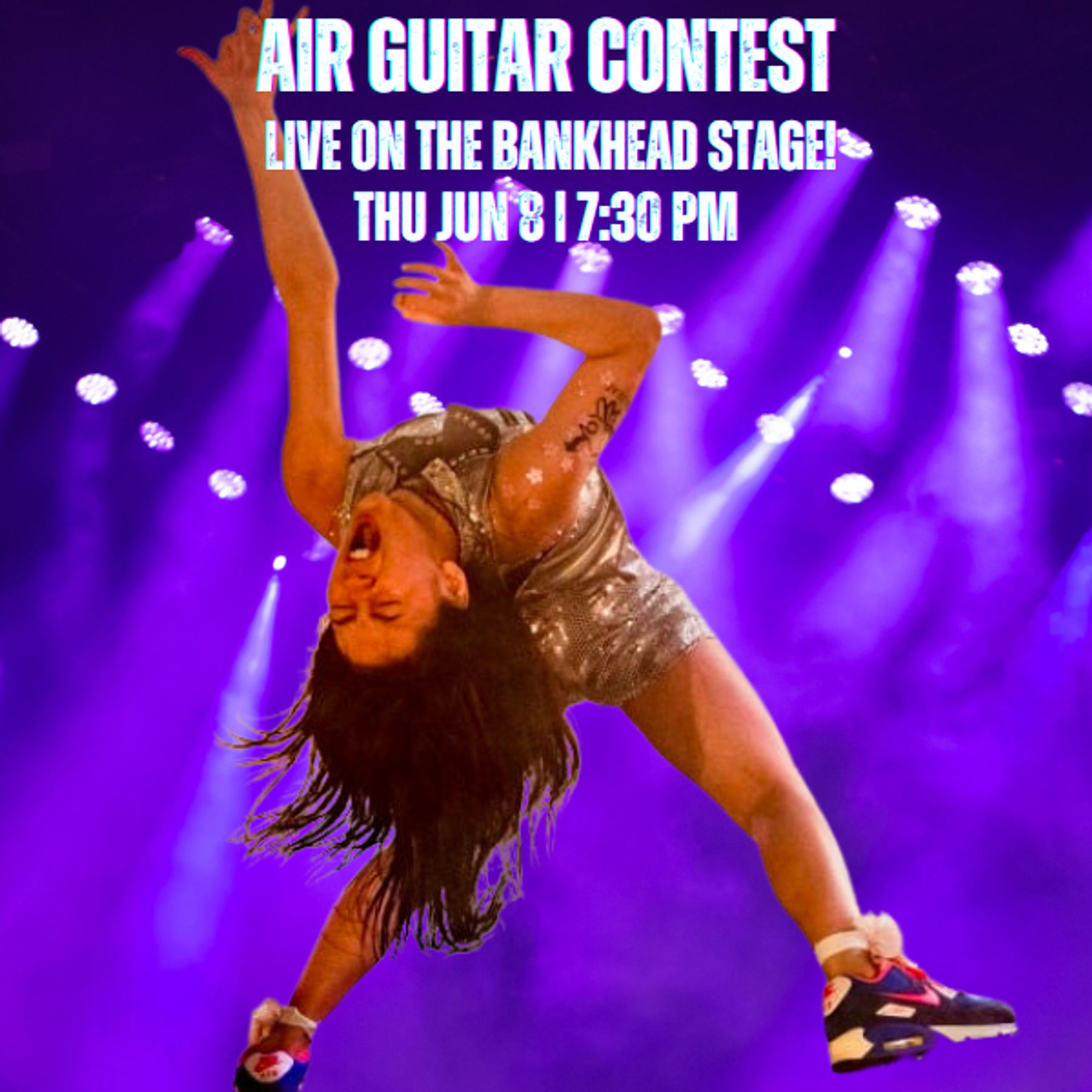 Air Guitar Contest Downtown Livermore, CA