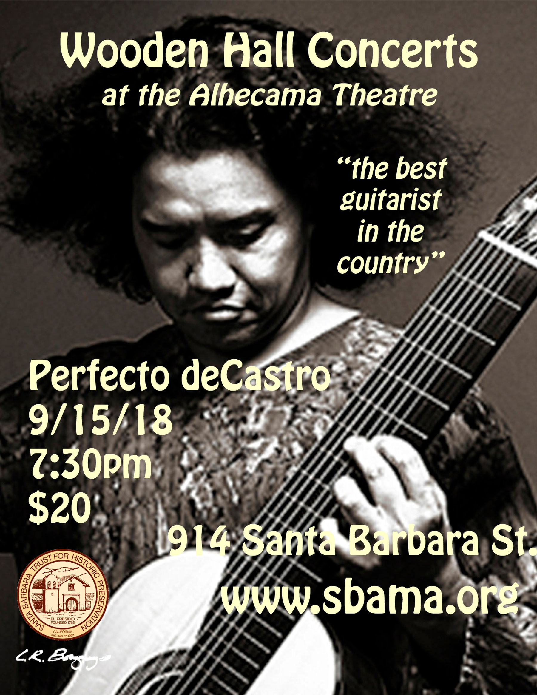 The Wooden Hall Concerts presents 10 String Flamenco with Perfecto