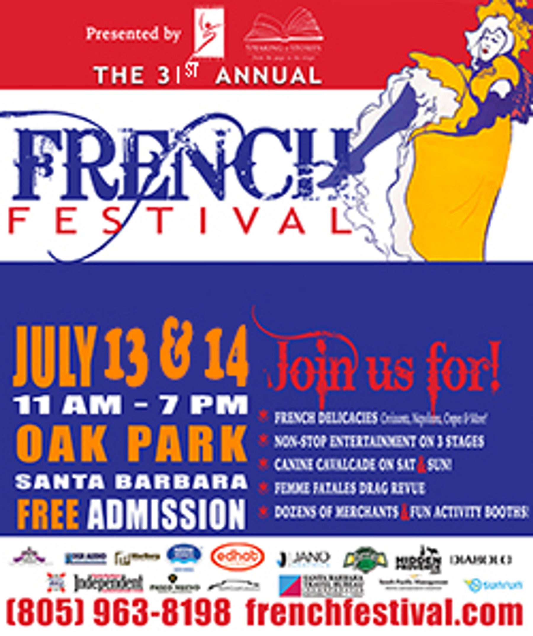 The 31st Annual Santa Barbara French Festival Downtown Santa Barbara, CA