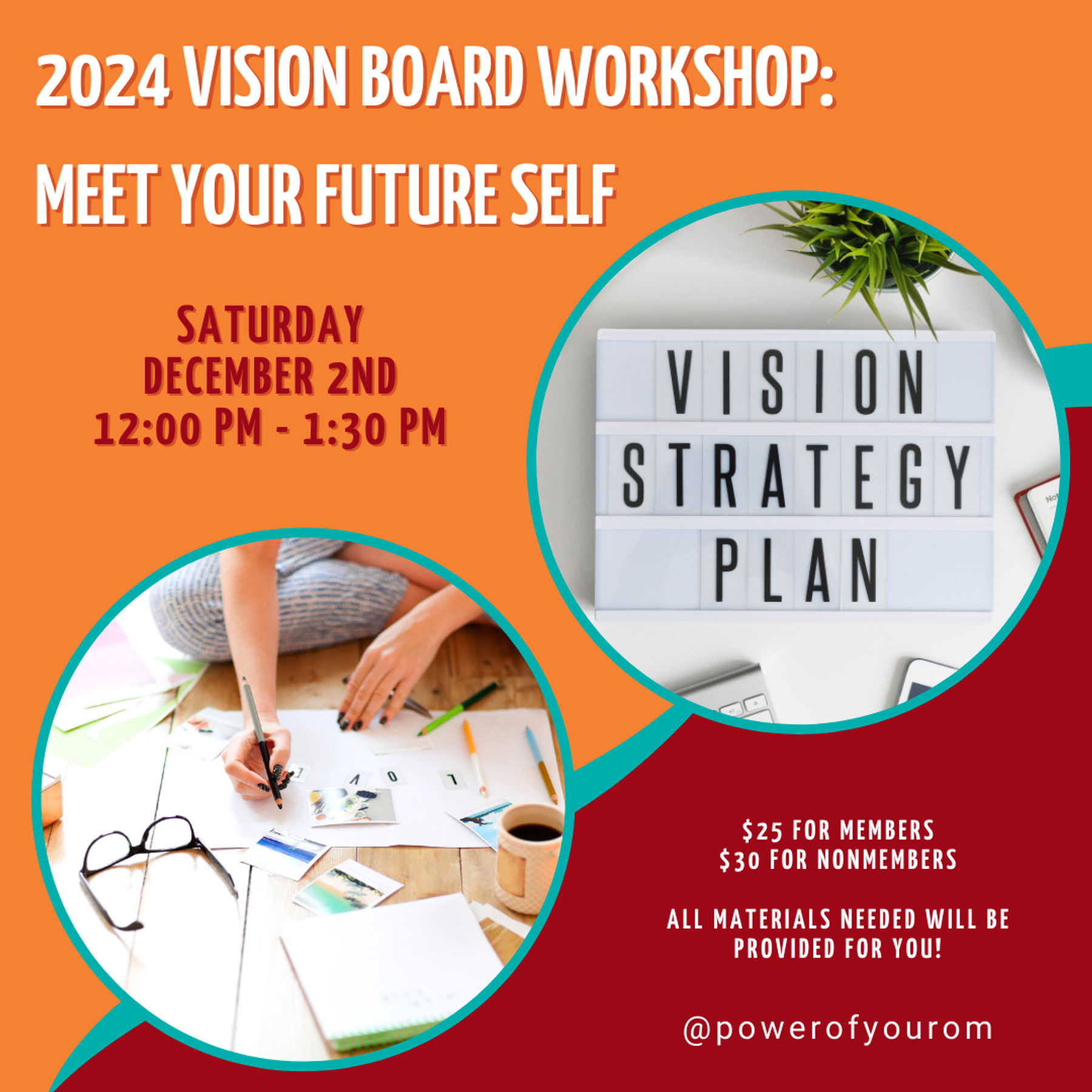 2024 Vision Board Workshop: Meet Your Future Self | Downtown Santa ...