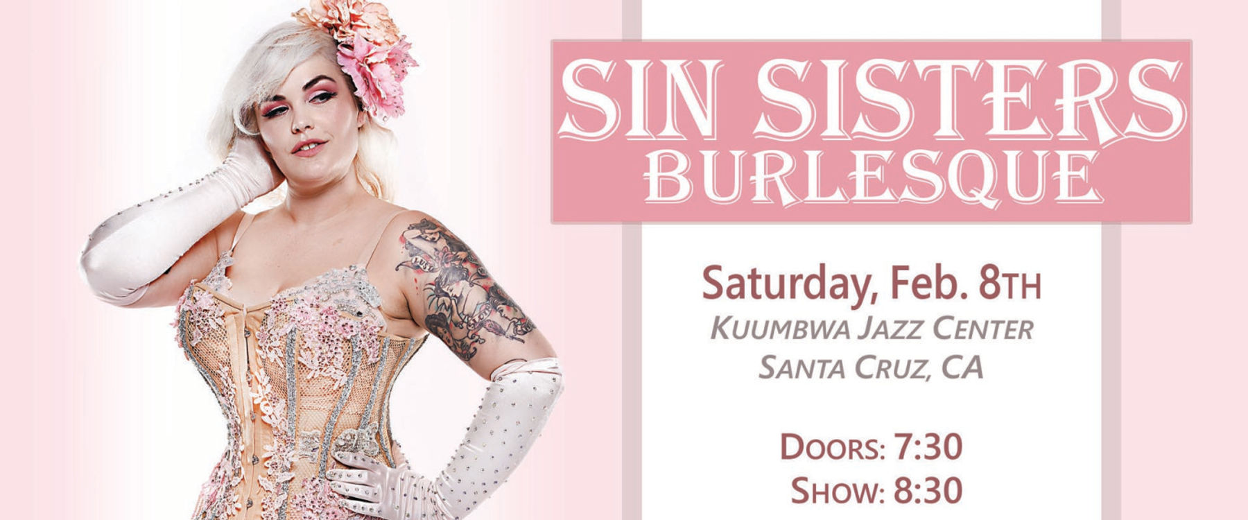 Sin Sisters Burlesque Downtown Santa Cruz CA