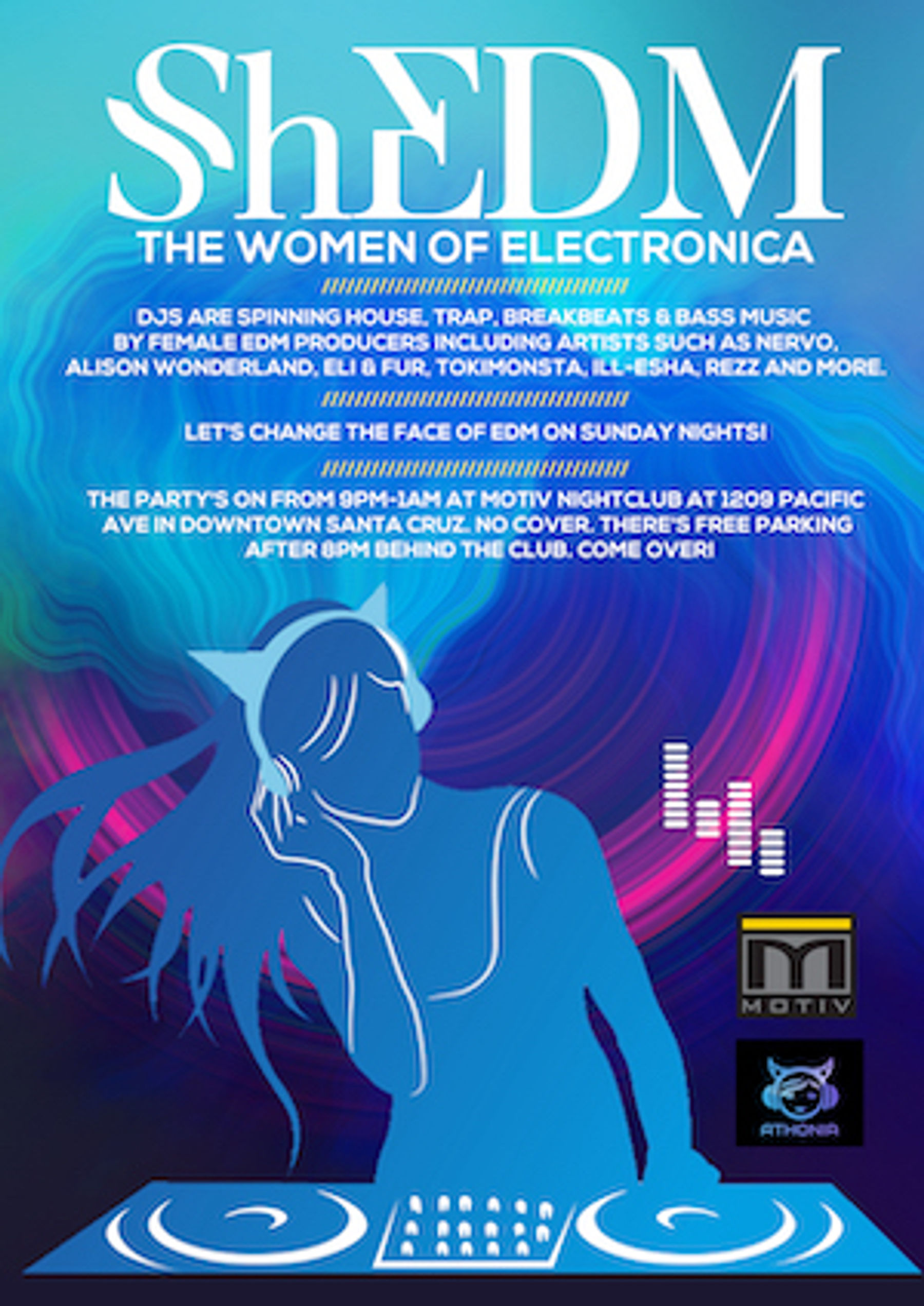 Motive Lounge ShEDM The women of Electronic Dance Music