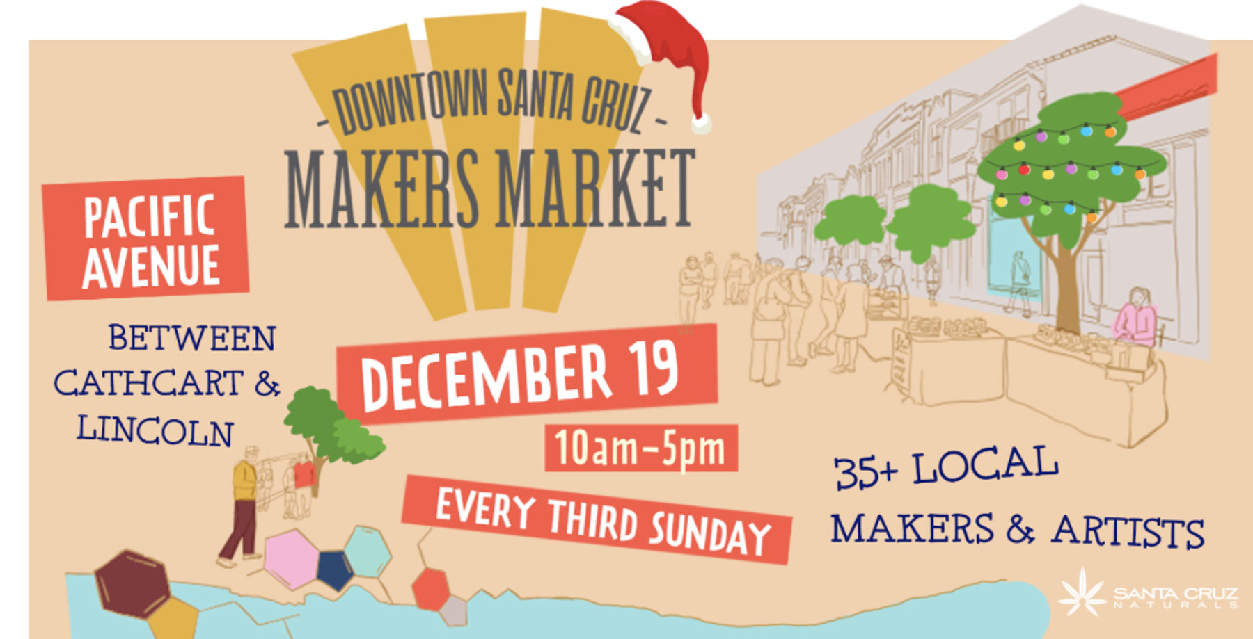 Downtown Santa Cruz Makers Market Downtown Santa Cruz, CA