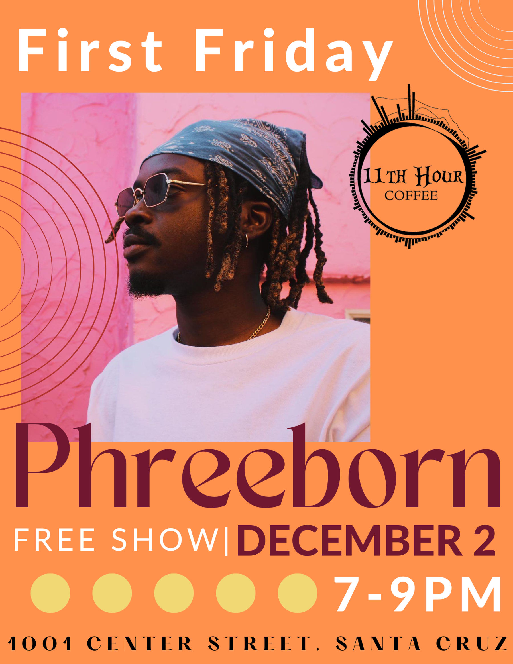 Phreeborn LIVE 11th Hour Coffee Friday Dec 2 5 9PM