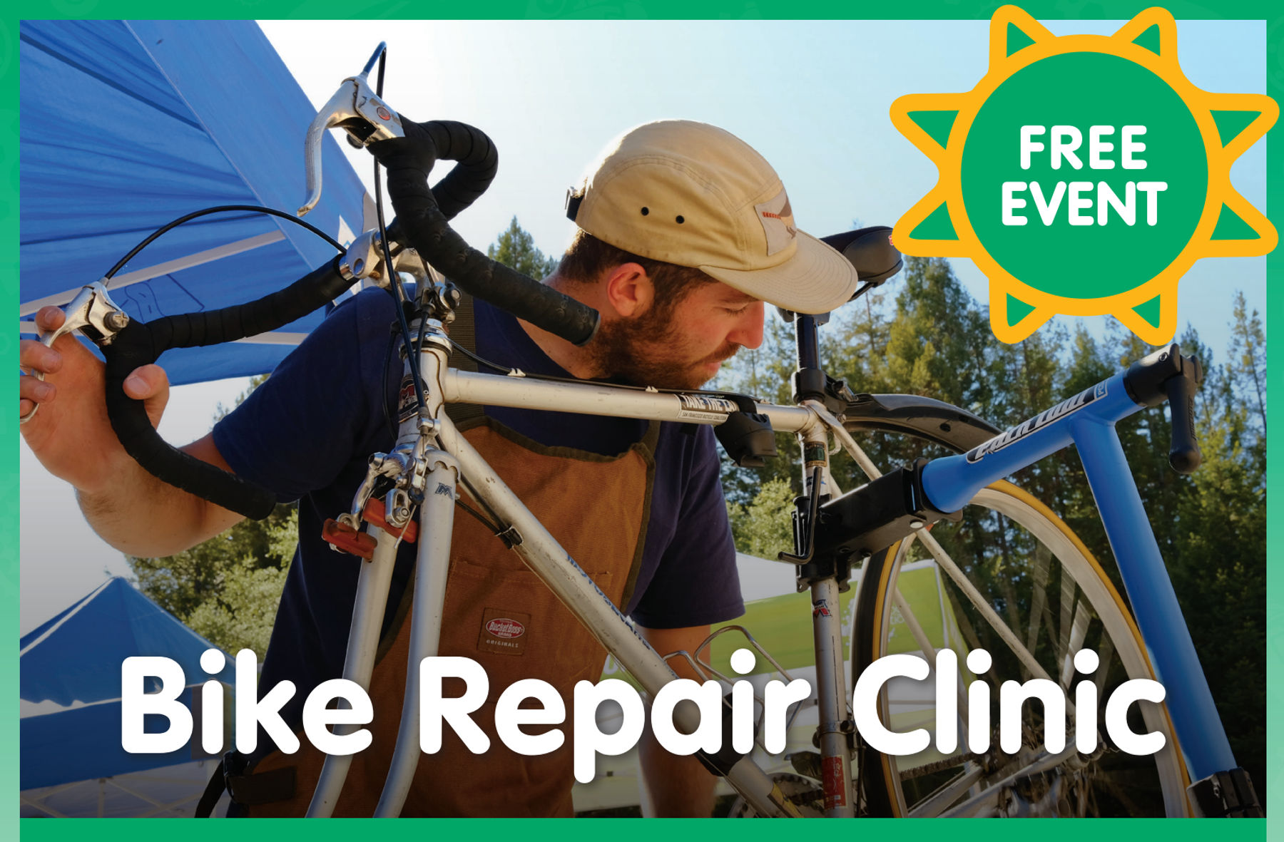 Bike Repair Clinic Downtown Santa Cruz CA