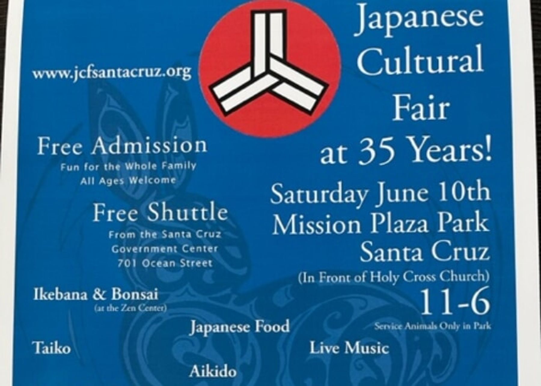 Japanese Cultural Fair Downtown Santa Cruz, CA