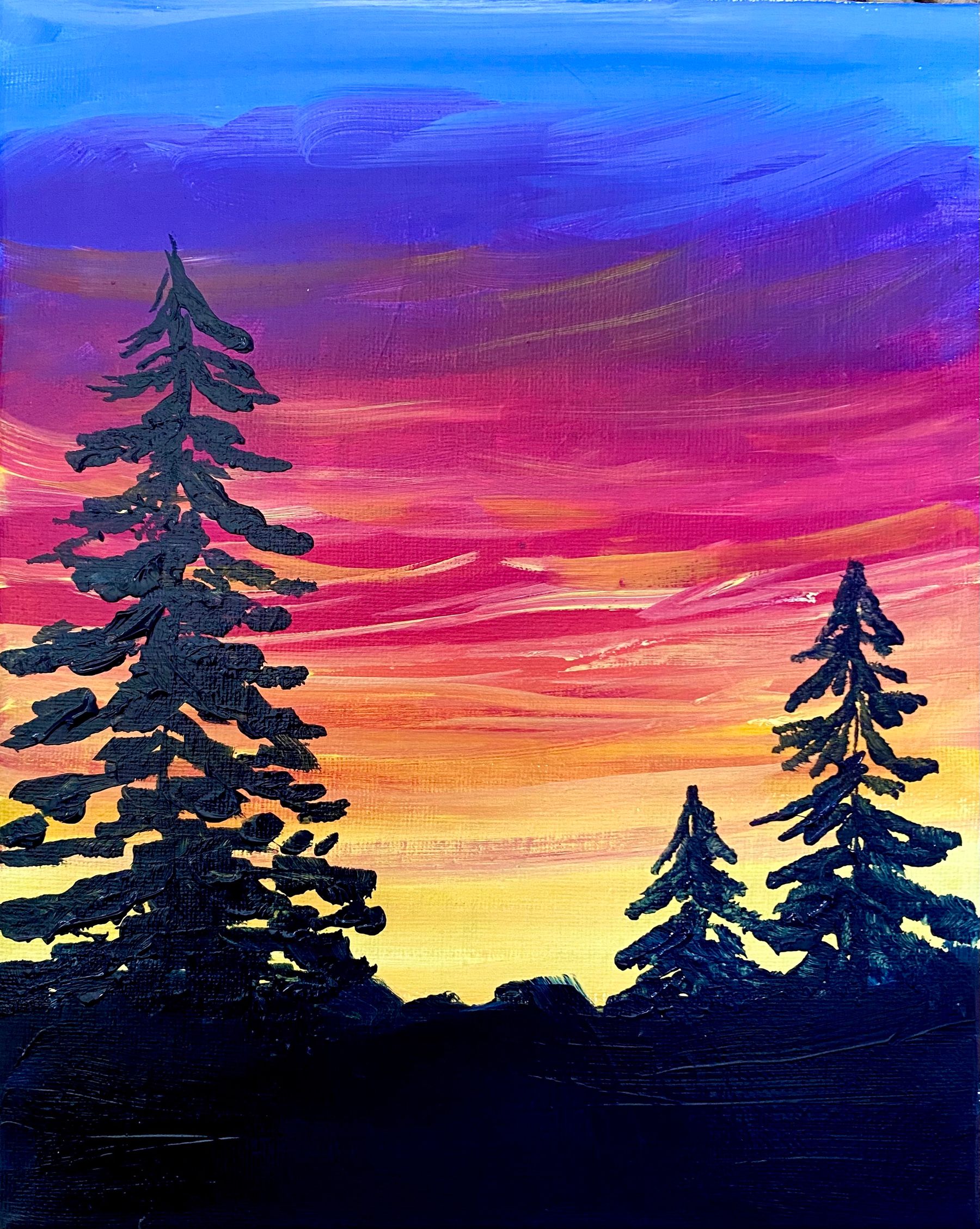 Paint Night at Abbott Square Downtown Santa Cruz CA