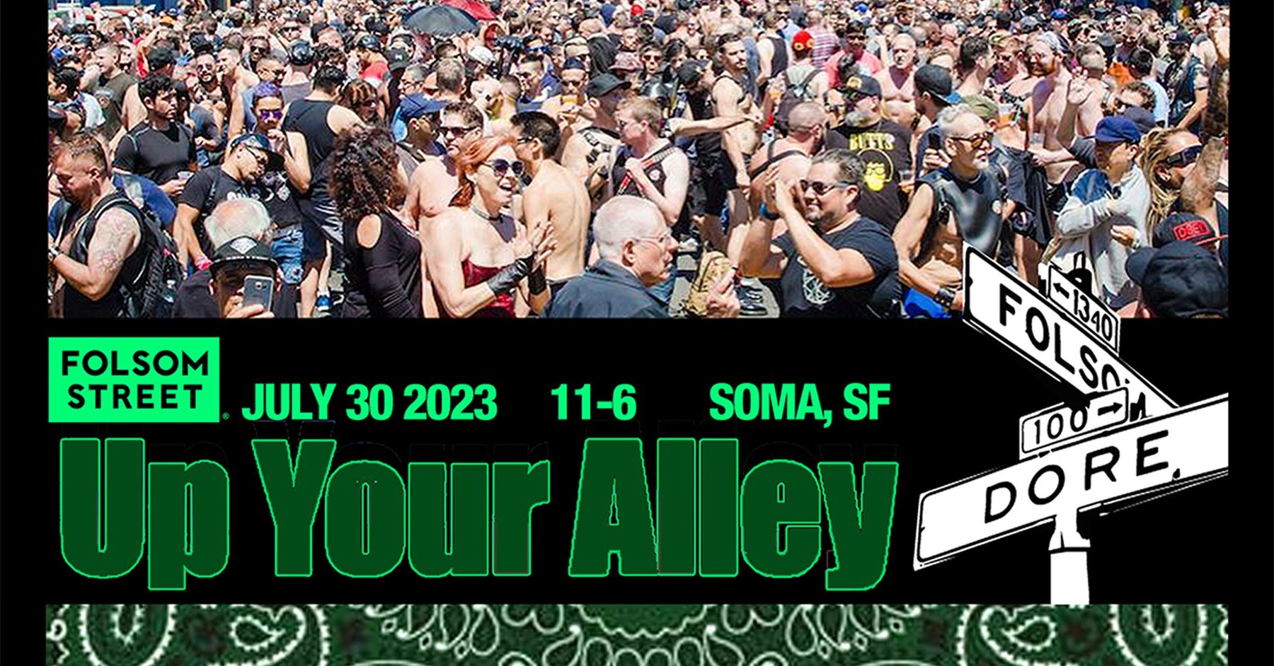 Folsom Street Events Presents Dore Alley 2023 SOMA West CBD