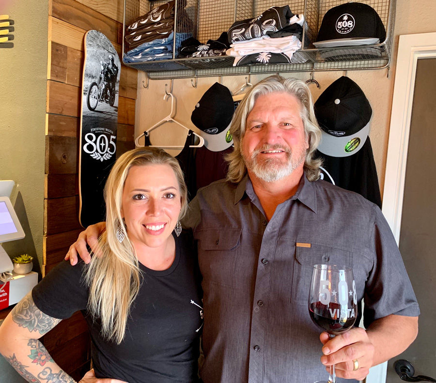 Clay McCarthy with 508 Tavern Owner Shelly Kentner