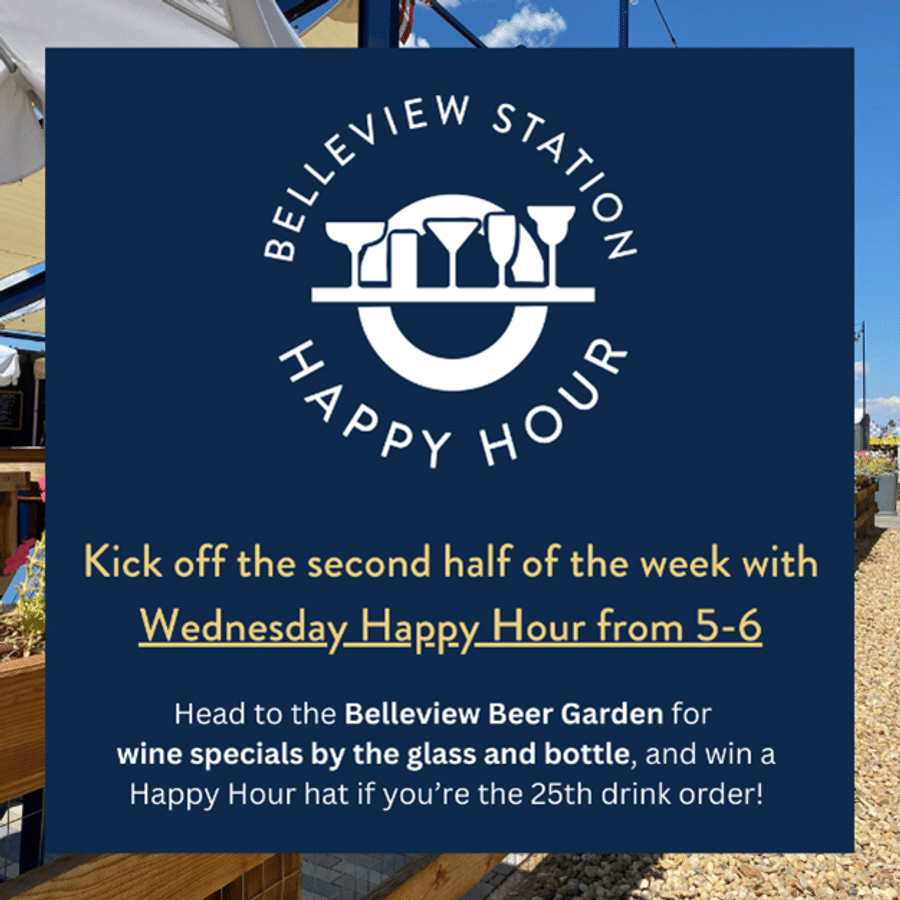 Happy Hour Wednesdays at the Beer Garden!