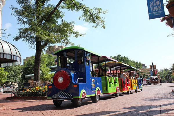 Tebo Train on the Pearl Street Mall