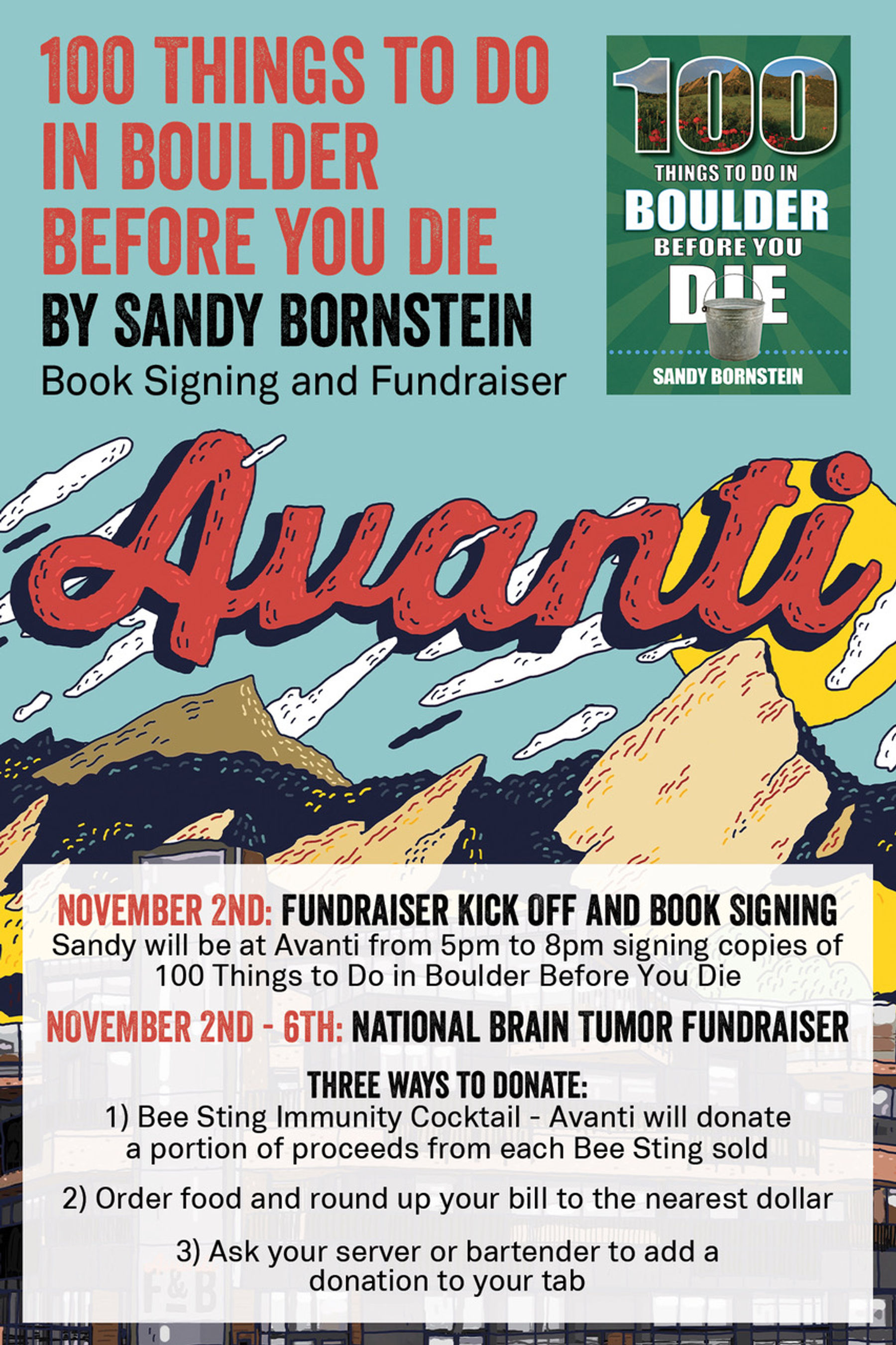 Book Signing and Fundraiser - Sandra Bornstein