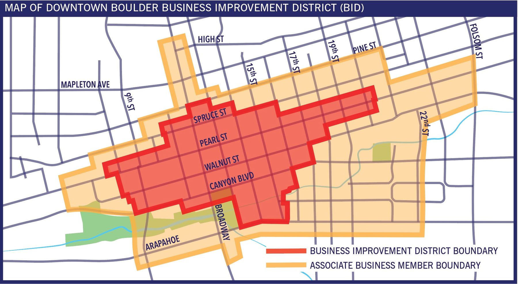 BID And Associates Map