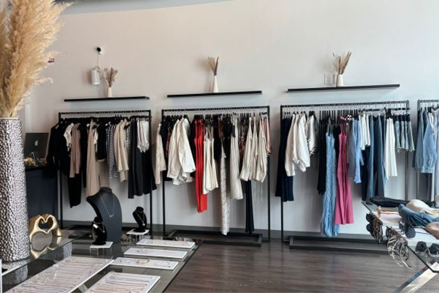 interior photo of bobbles and lace boutique