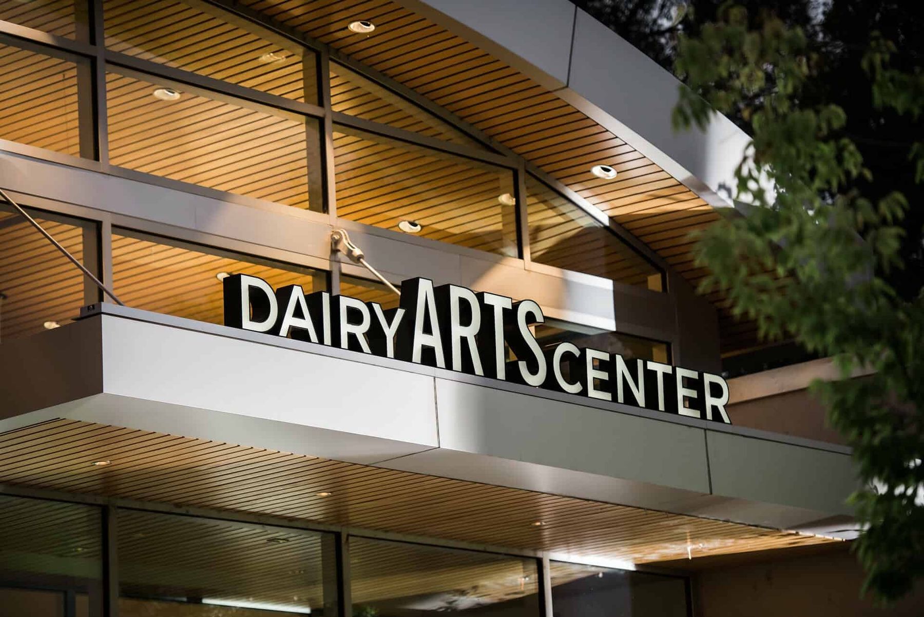 Exterior of Dairy Arts Center