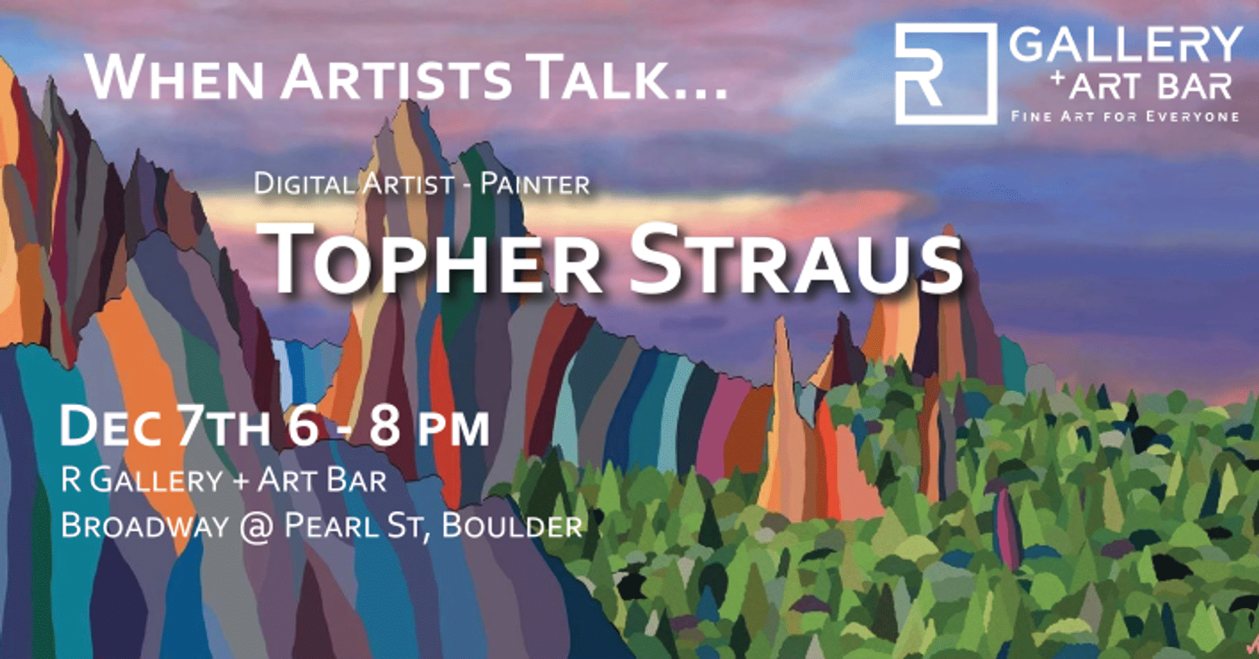 When Artists Talk…  Topher Straus