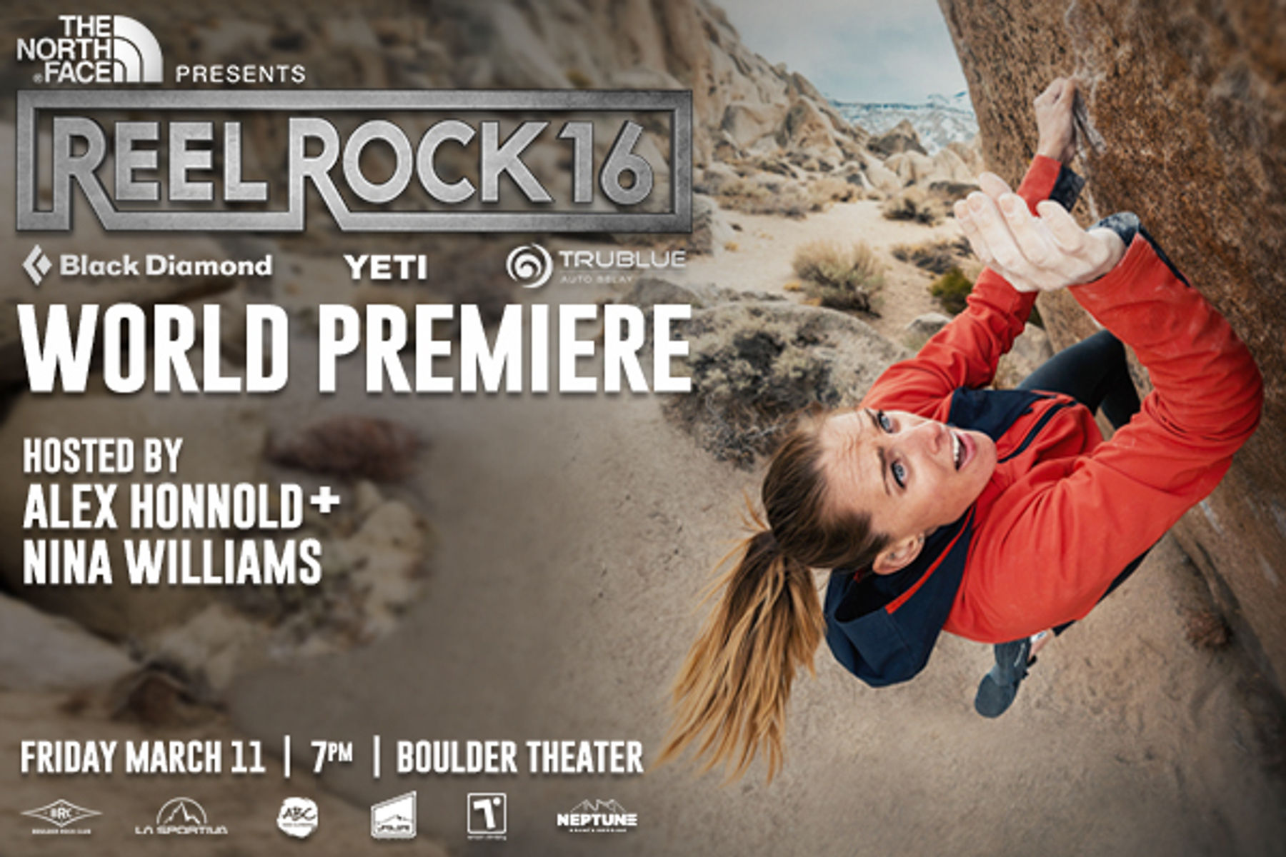 The North Face Presents Reel Rock 16 World Premiere - Hosted by