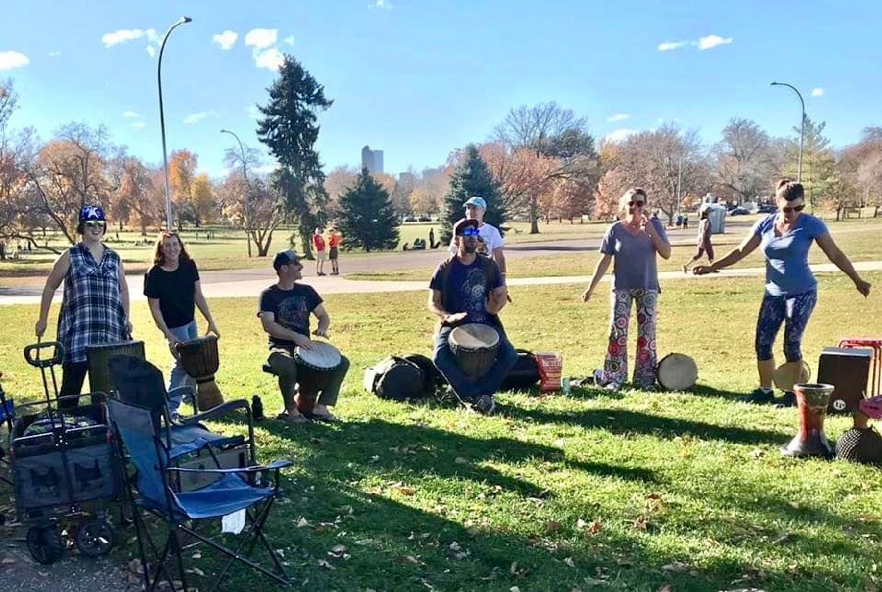 Spring Equinox Boulder Drum Circle