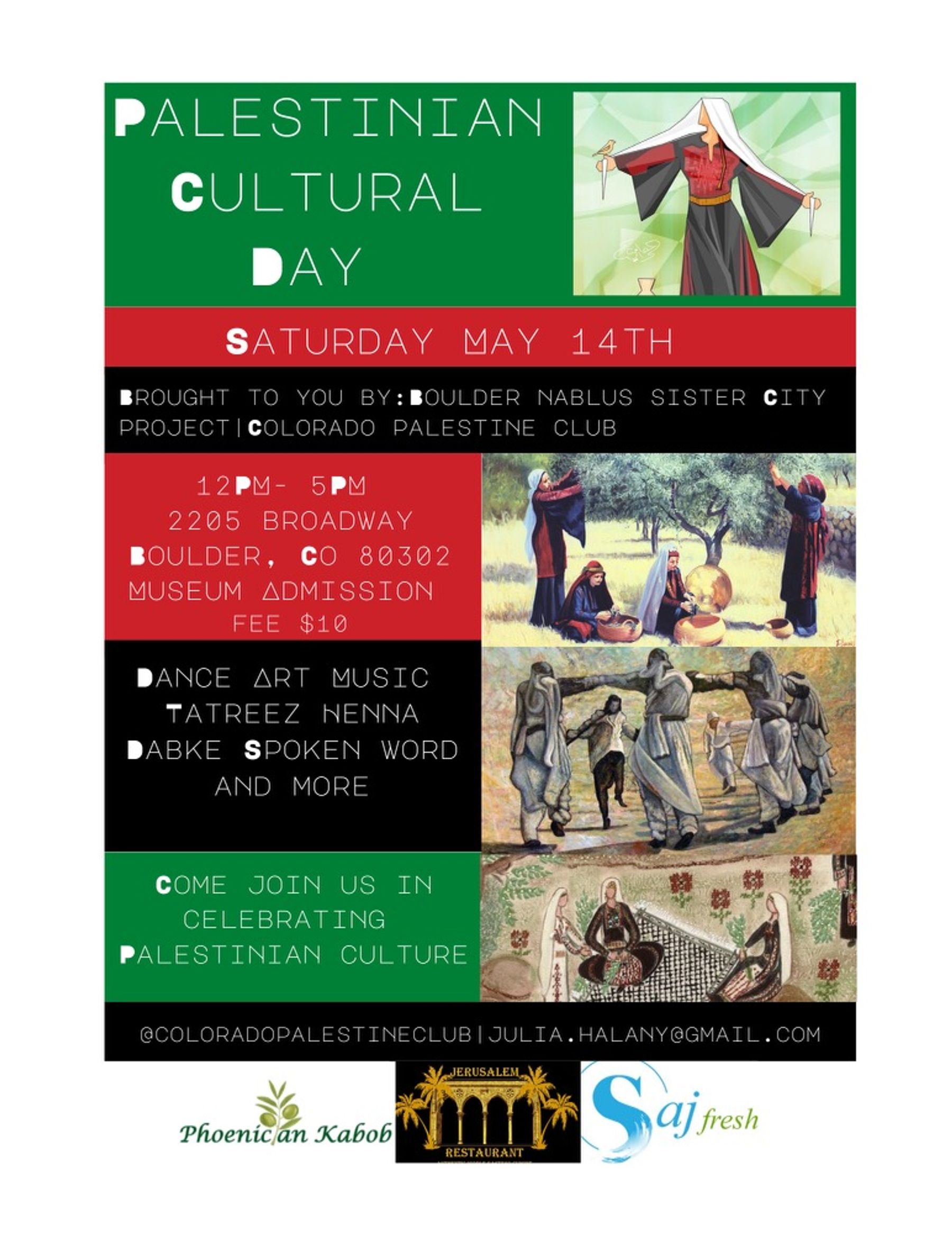 Palestinian Cultural Day at The Museum of Boulder