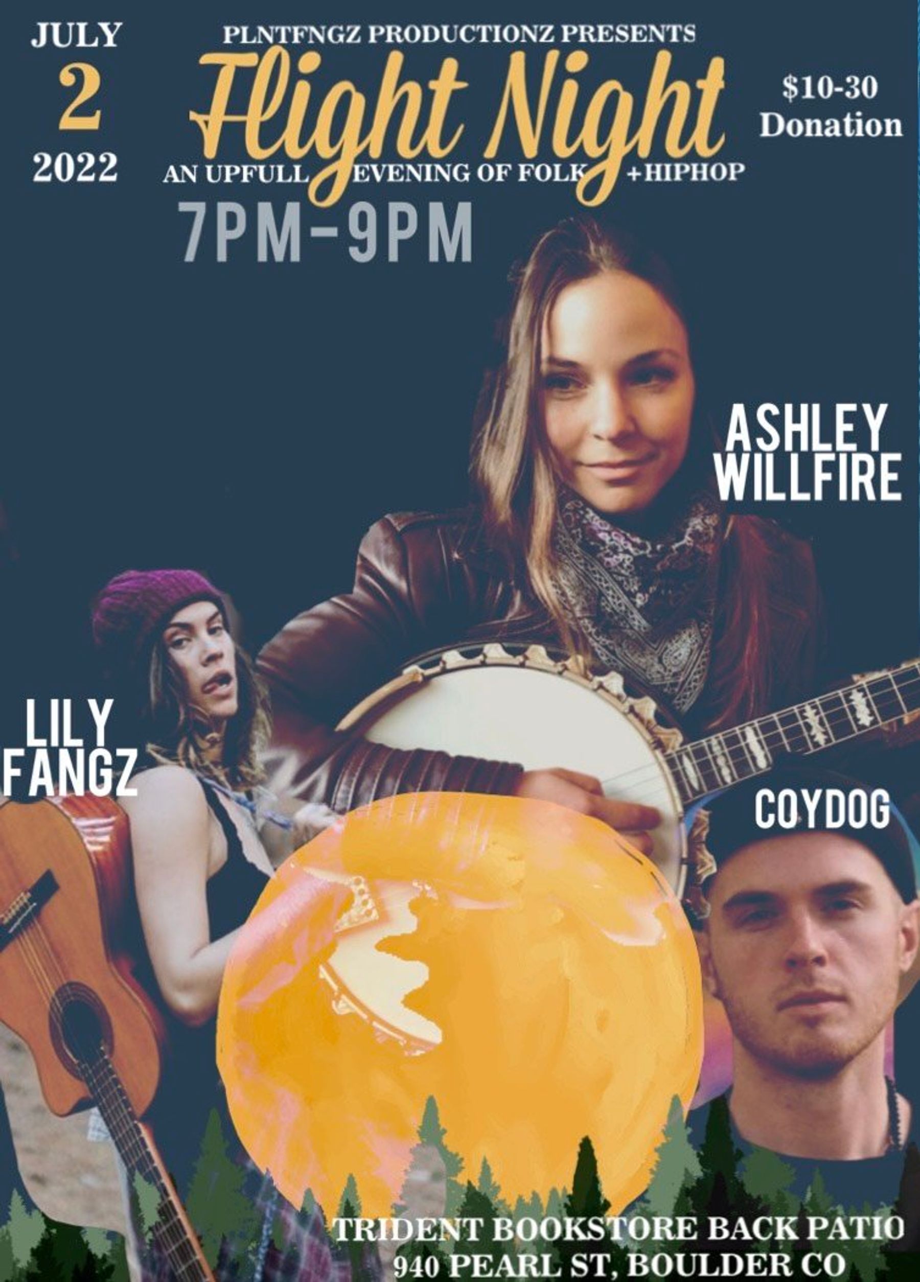 Flight Night ft. Ashley Willfire, Lily Fangz, and Coydog