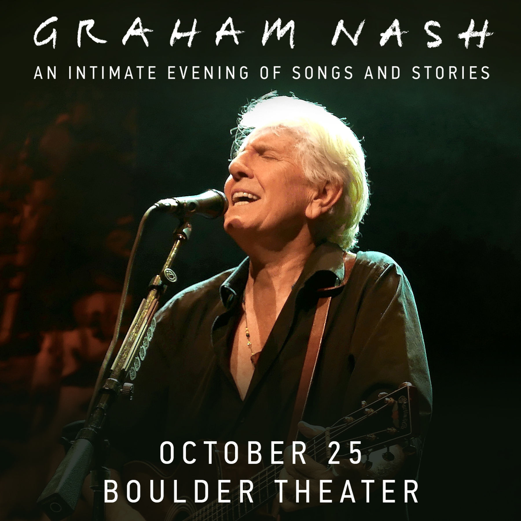 Graham Nash- An Intimate Evening of Songs and Stories