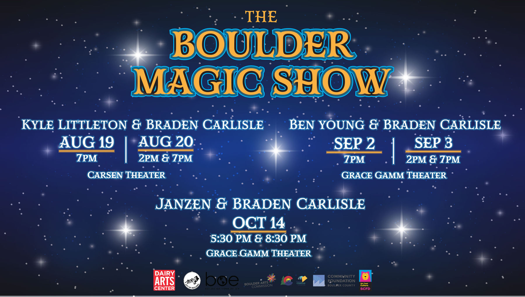 Boulder Magic Show - Kyle Littleton