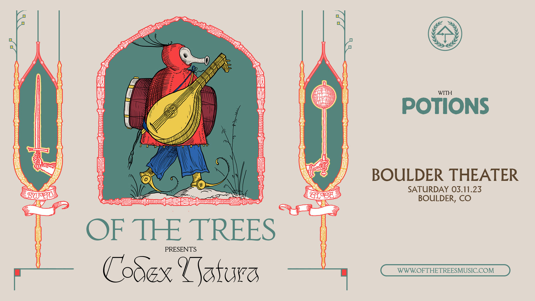 Of The Trees Presents: Codex Natura with Potions