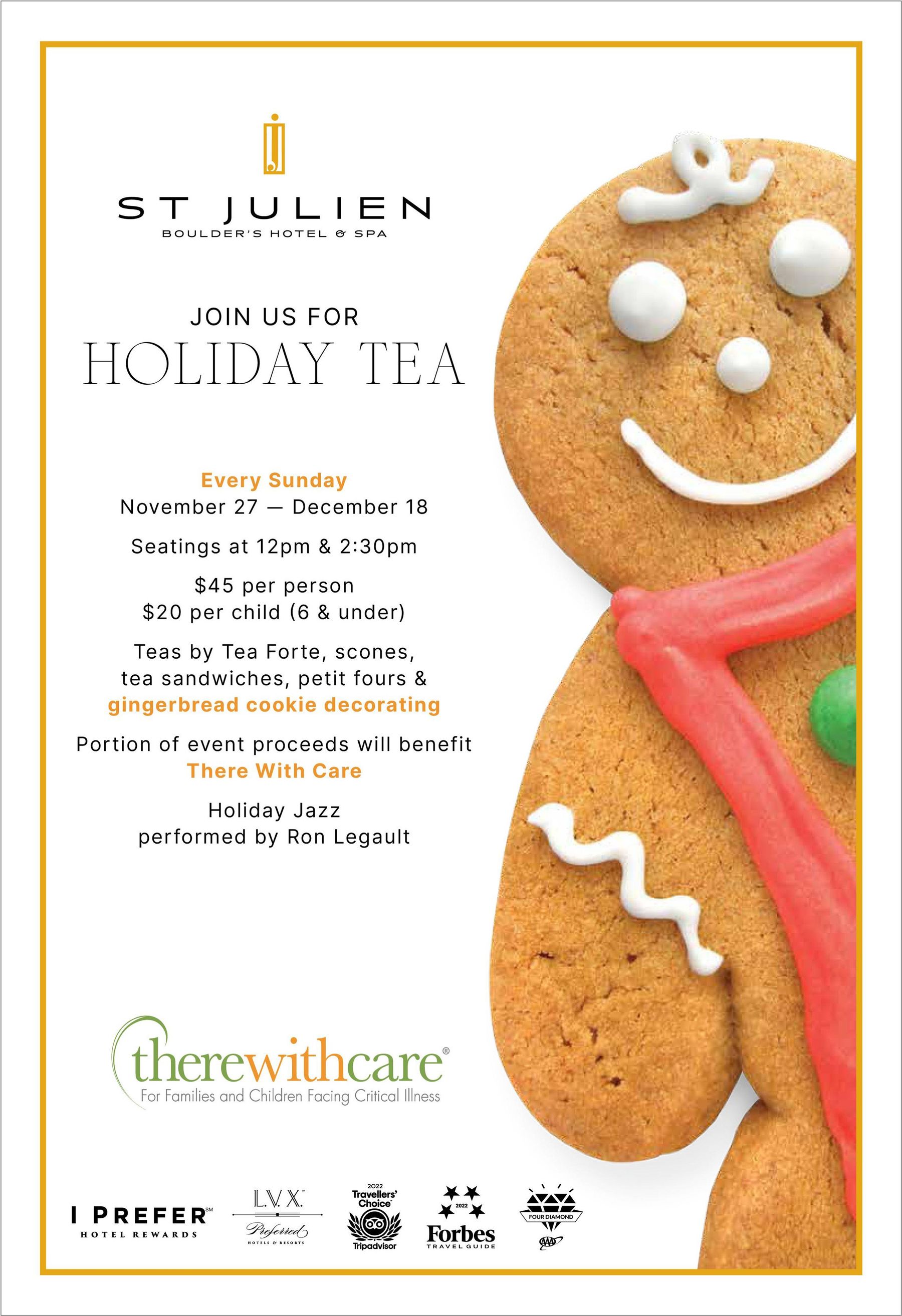 Holiday Tea at the St. Julien