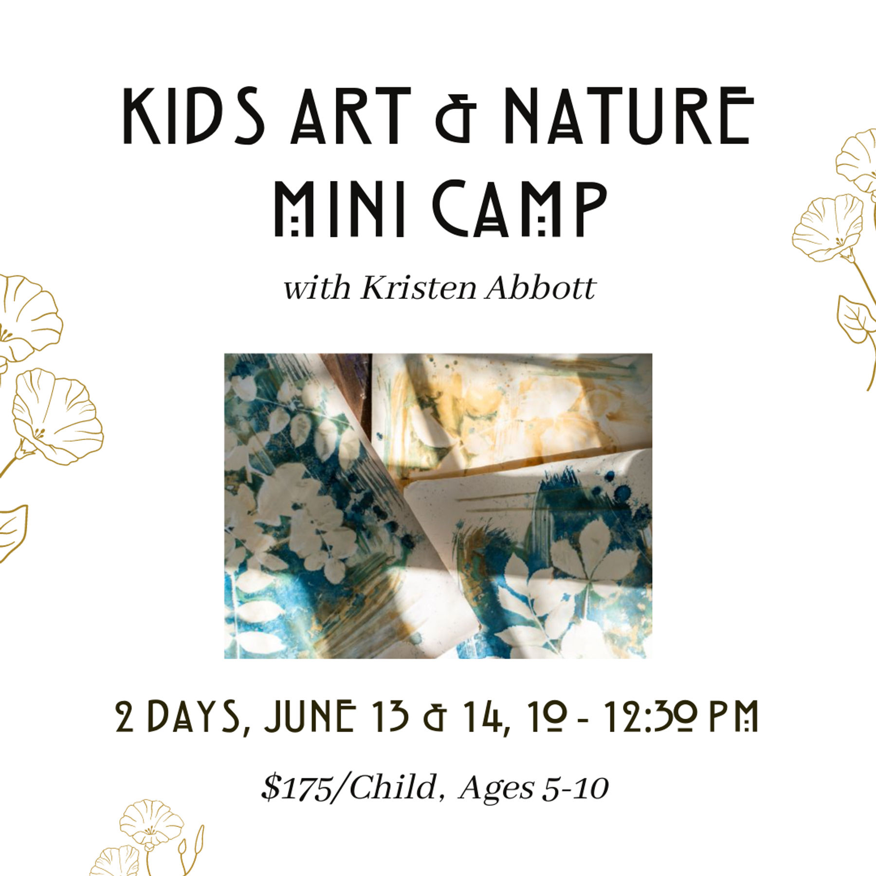 Kids Art + Nature Mini-Camp