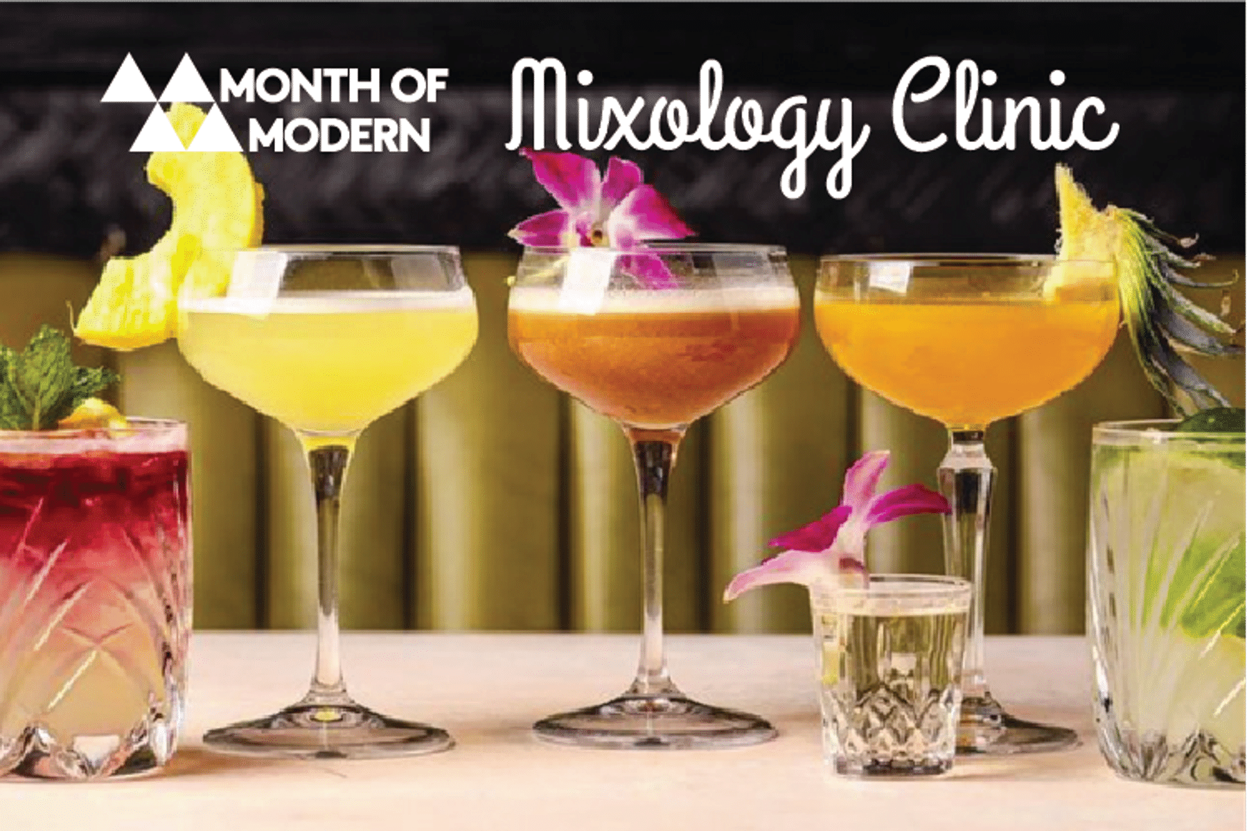 Mixology Clinic followed by Cocktails & Conversation
