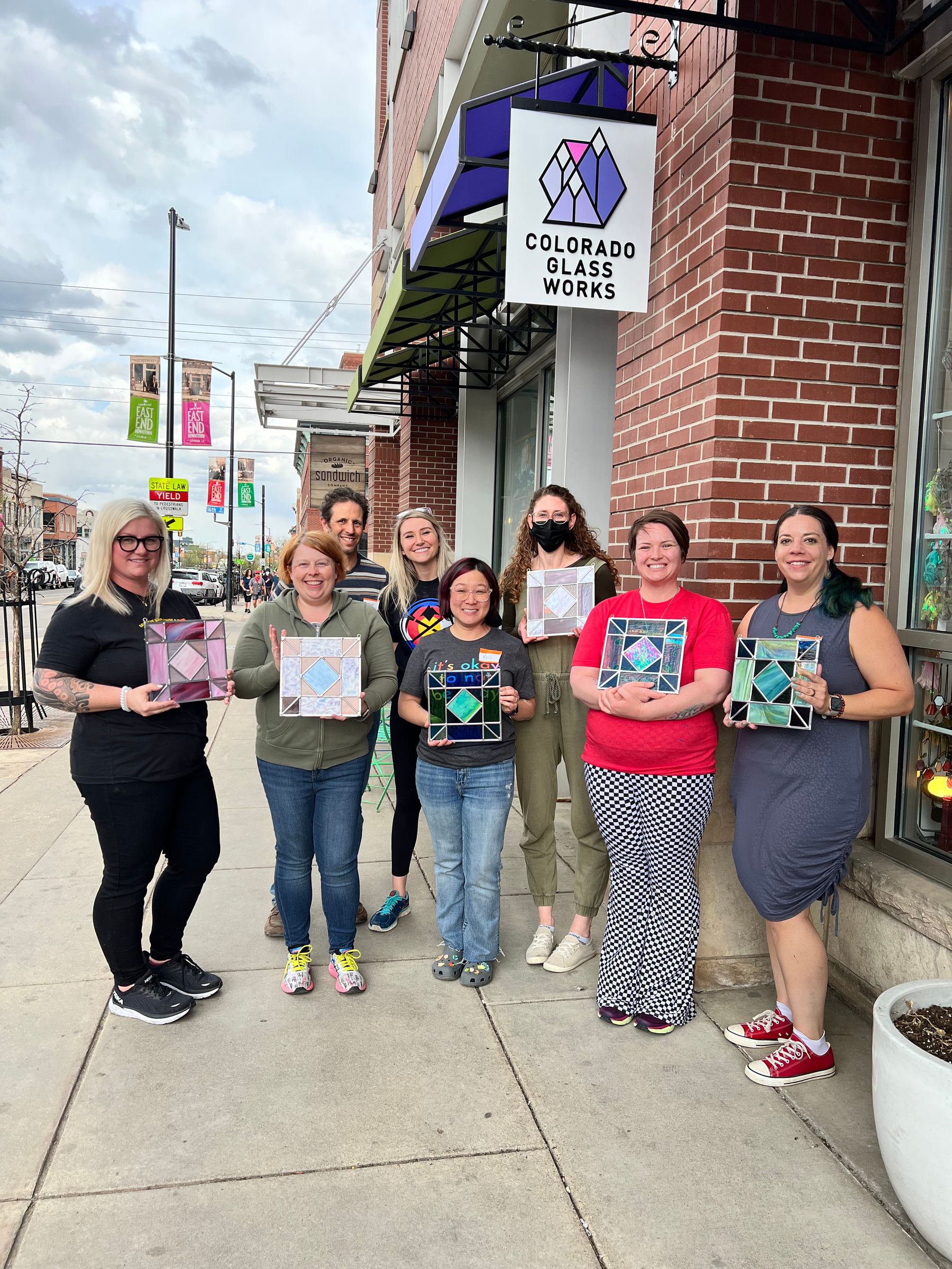 One Day Beginning Stained Glass Class