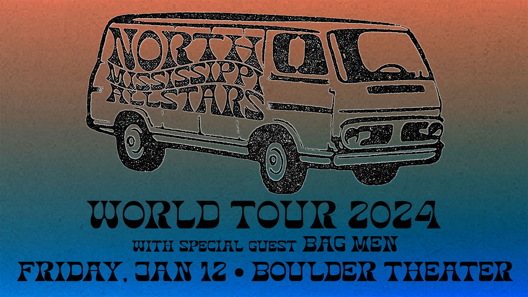 105.5 The Colorado Sound Presents North Mississippi Allstars with special guest Bag Men