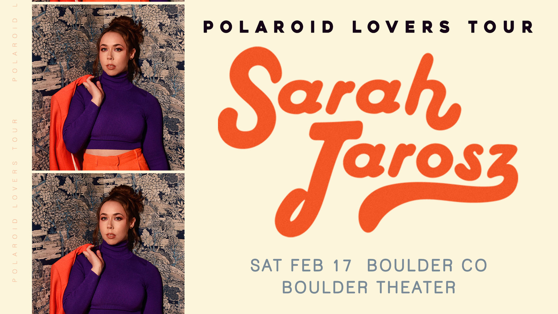 Polaroid Lovers Tour Sarah Jarosz