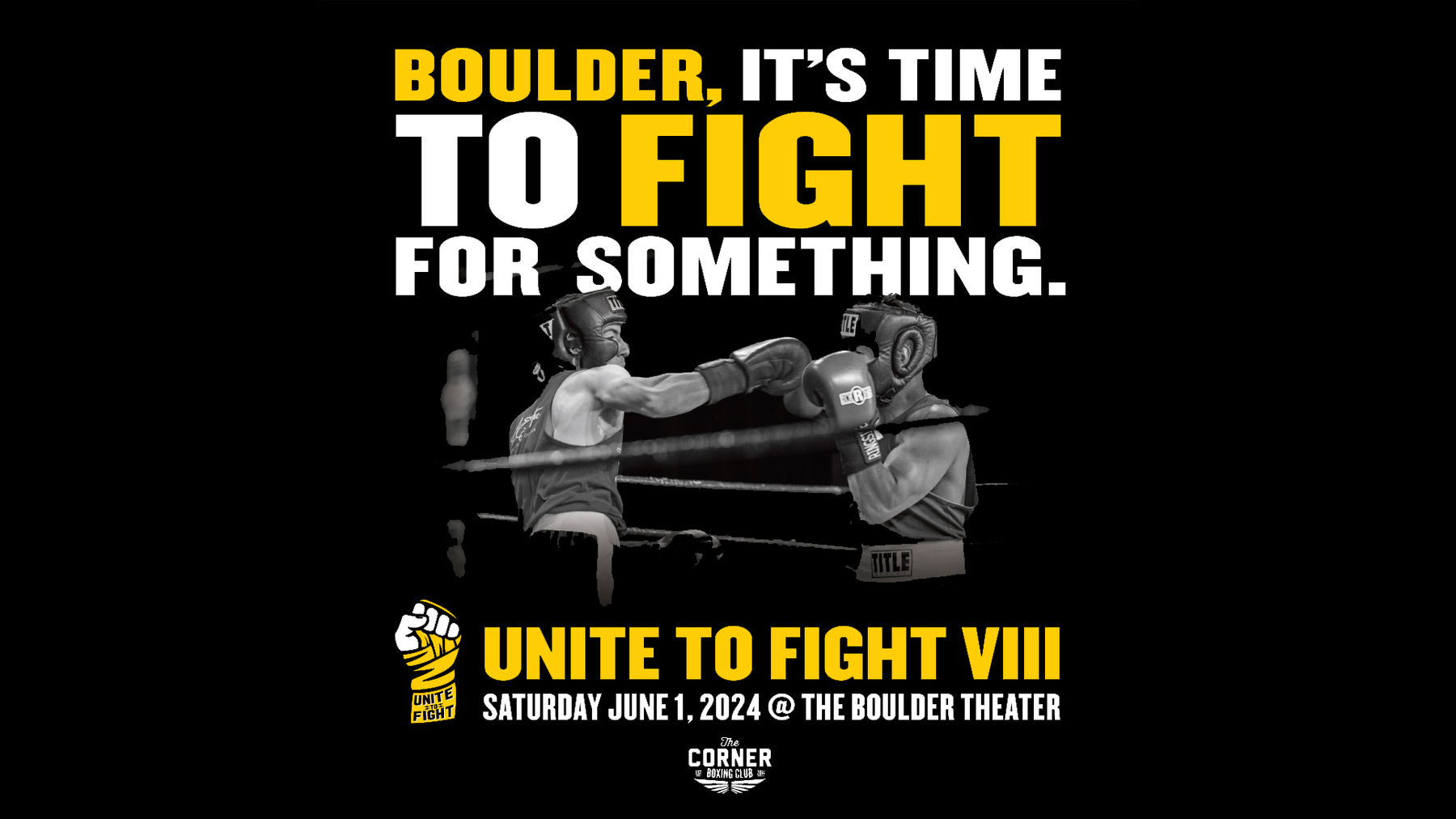 *RENTAL* The Corner Boxing Club Presents Unite to Fight VIII