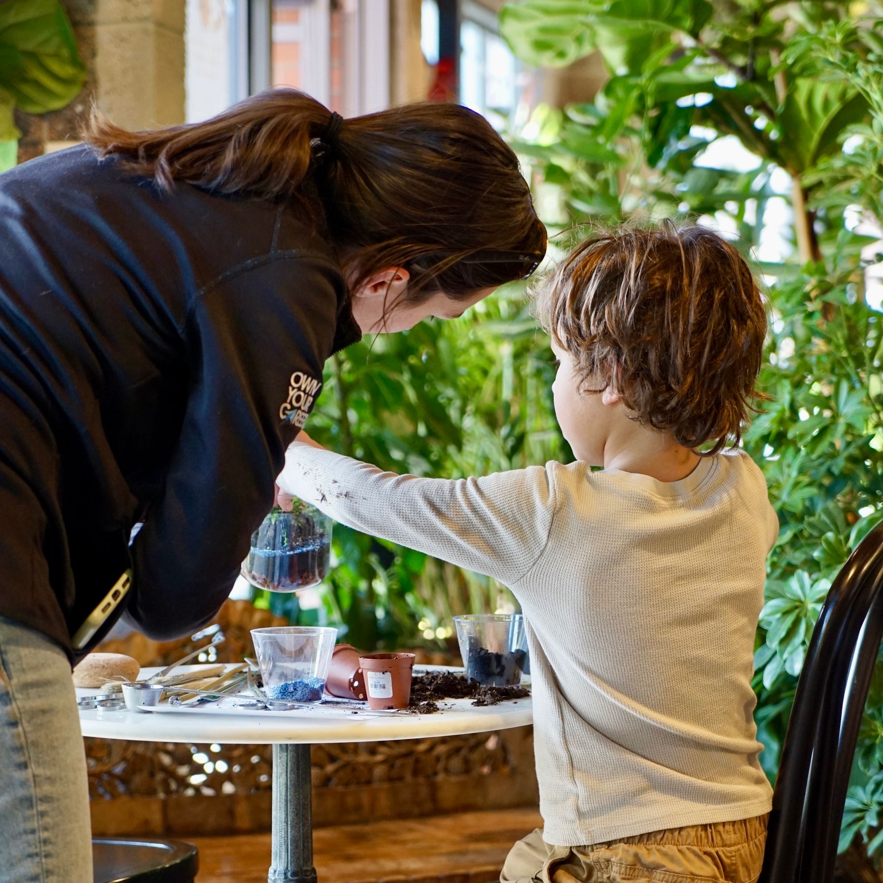 Children (and Children at Heart) Build Your Own Terrarium Workshop