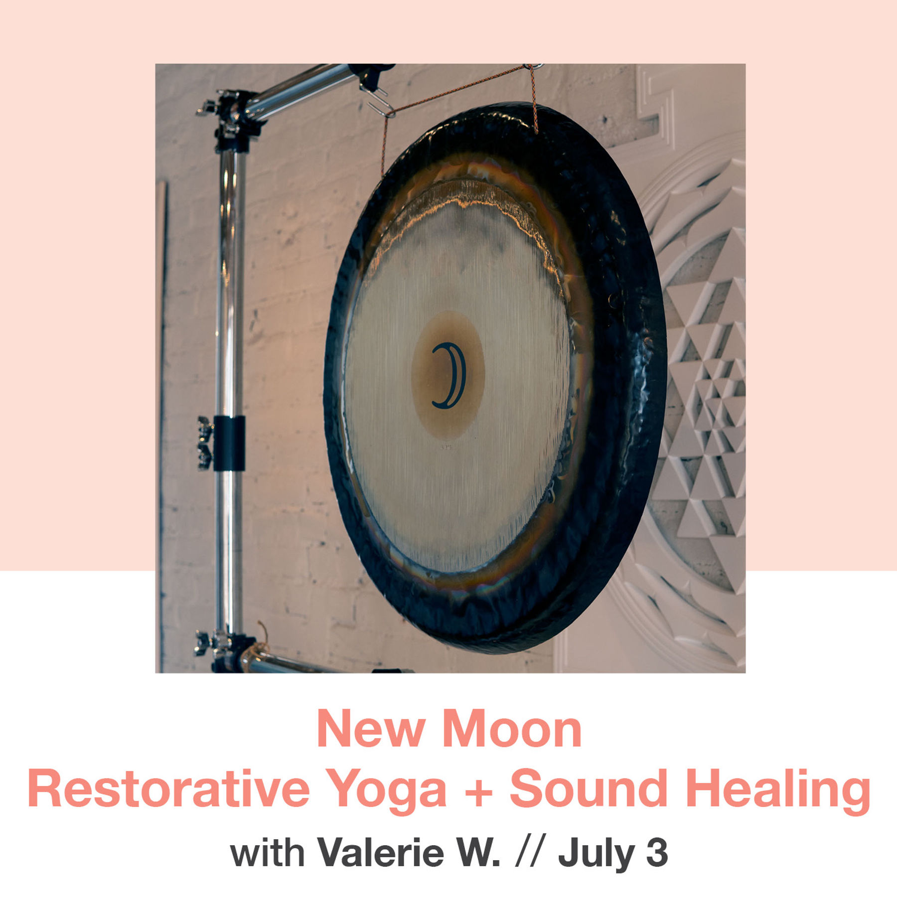 New Moon Restorative Yoga + Sound Healing