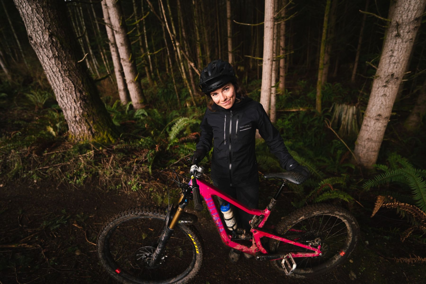 Mountain Biking with Delilah Cupp - Norrøna Boulder