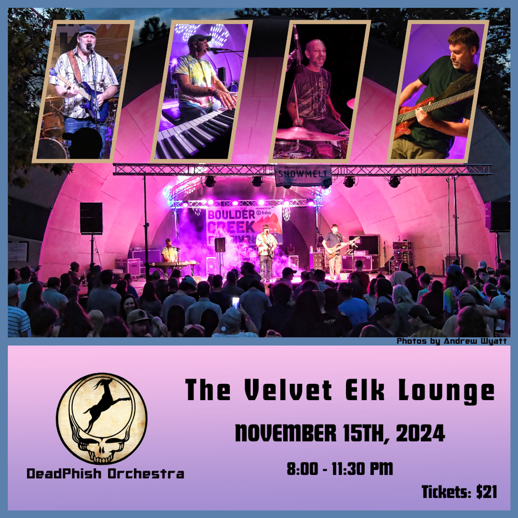 Deadphish Orchestra at The Velvet Elk Lounge