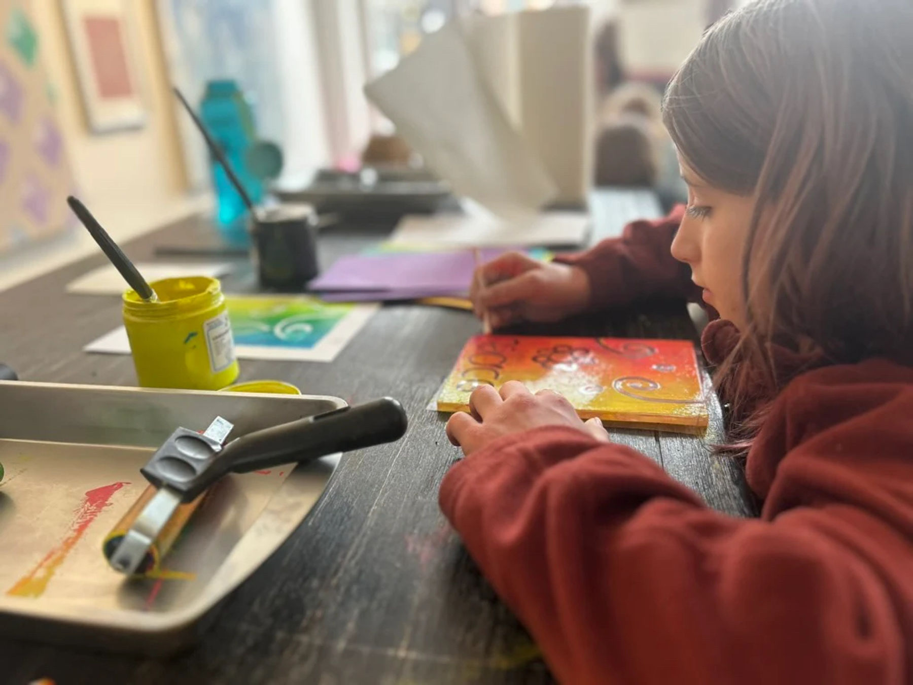 Kids' After School Printmaking