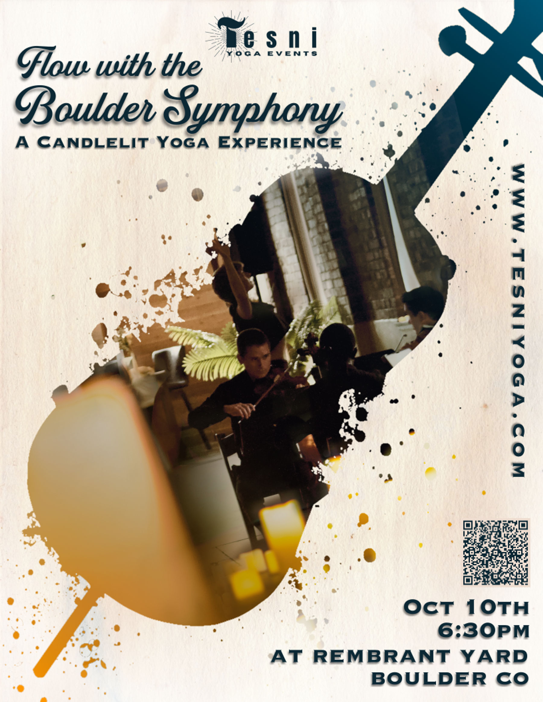 Flow with the Boulder Symphony: A Candlelit Yoga Experience