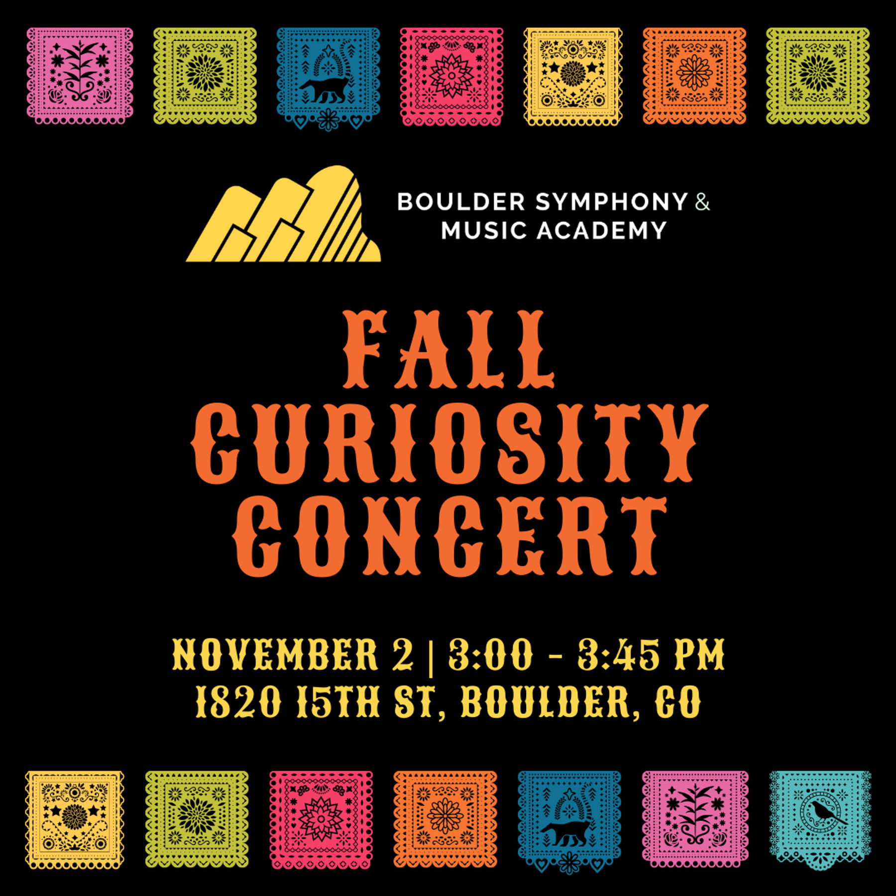 Fall Curiosity Concert: The Creative Spirit