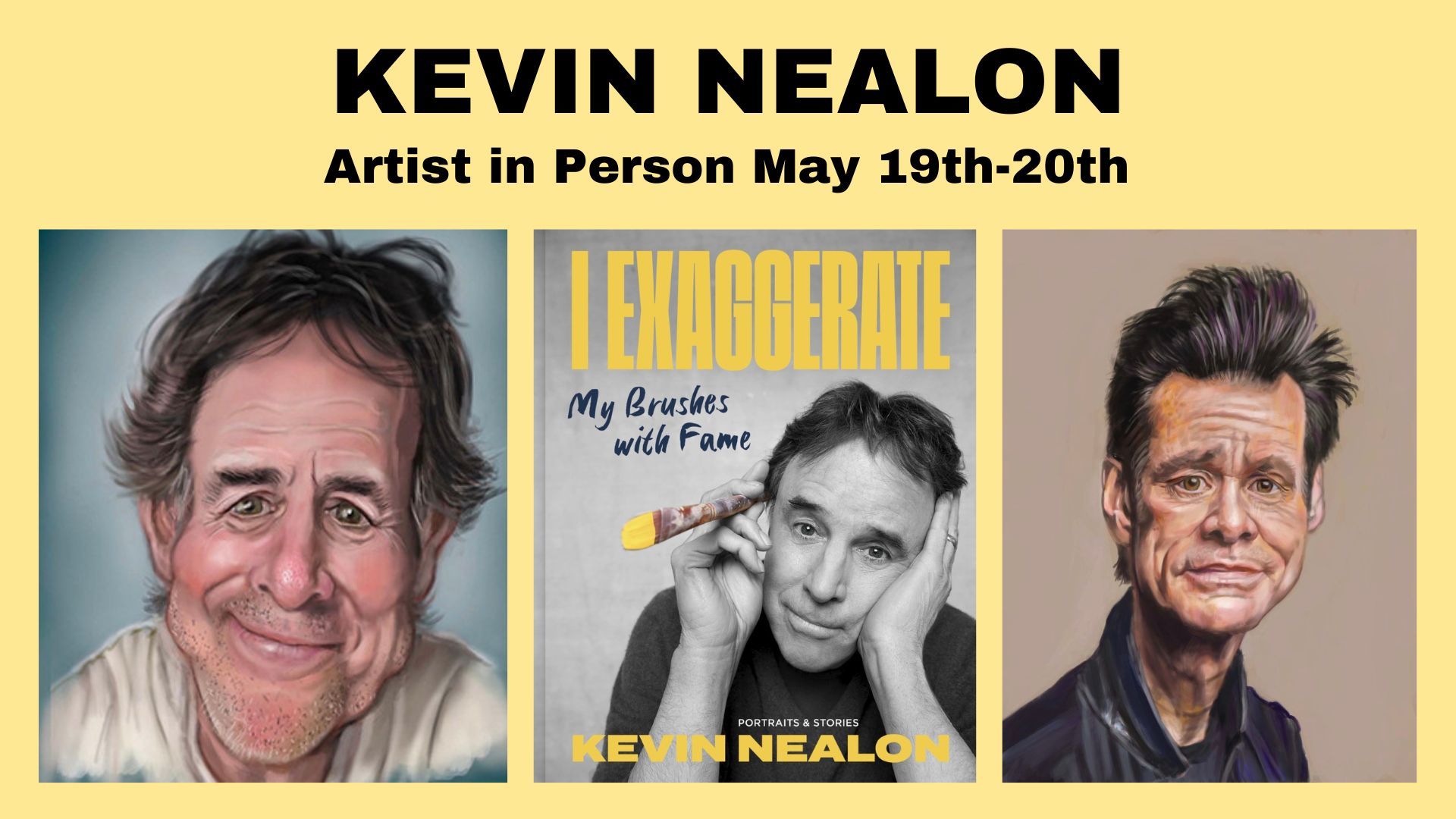 Kevin Nealon Artist in Person Cherry Creek North